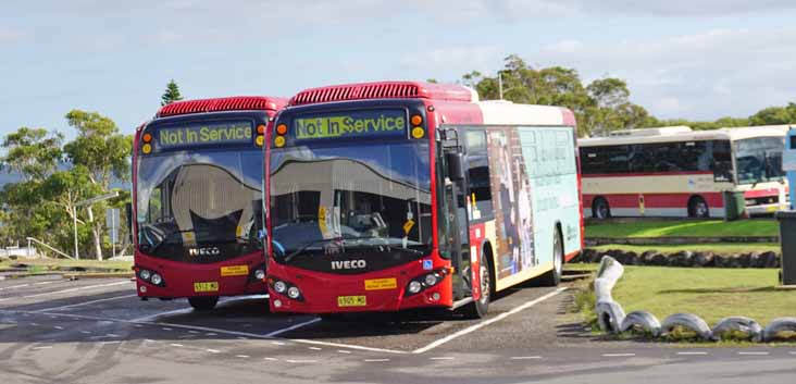 Red Bus Iveco Metro Custom CB80 64 & 93